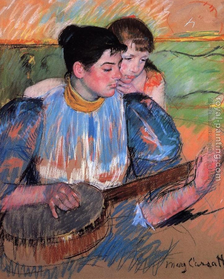 Mary Cassatt : The Banjo Lesson